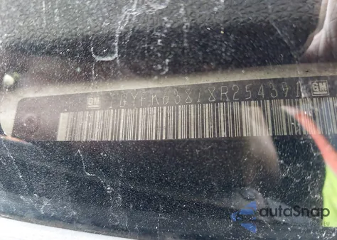 2008 Cadillac Escalade Standard z USA, uszkodzony, nr VIN 1GYFK63818R254391